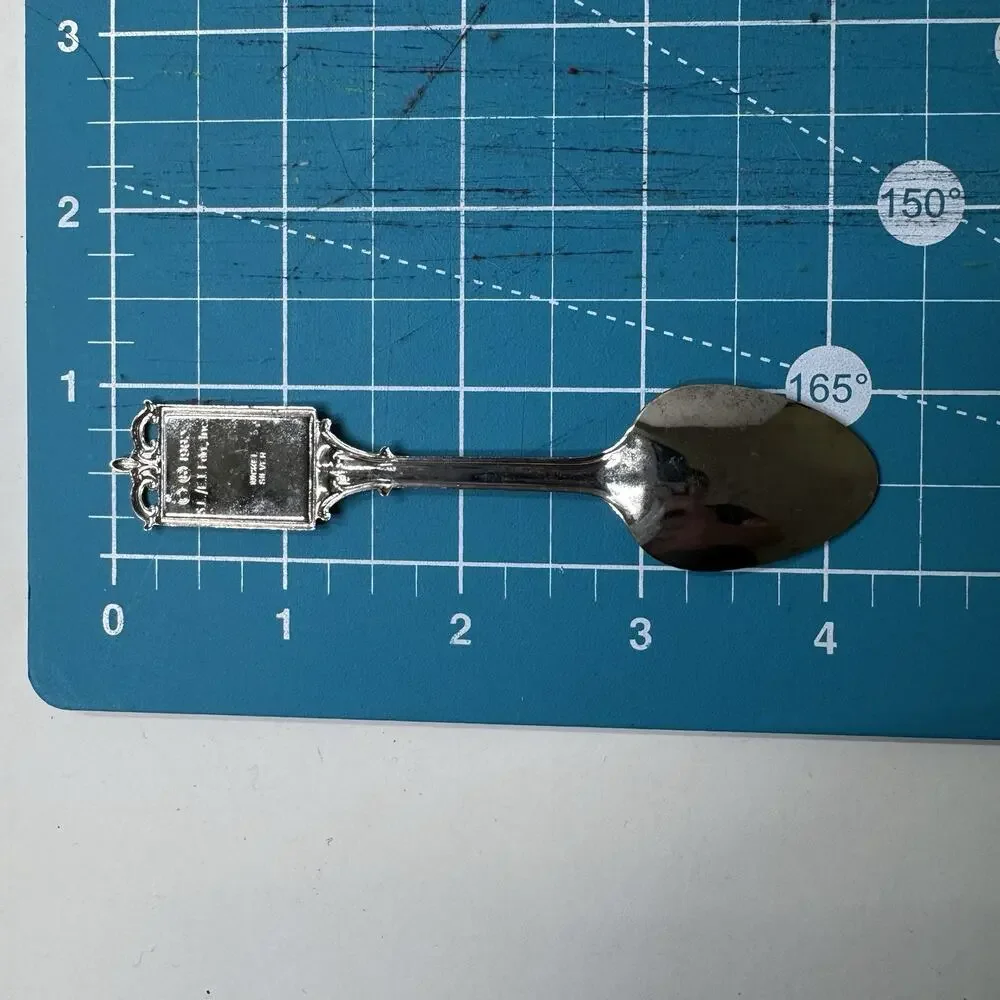 Centennial Celebration Liberty 1886-1986 Collector Mini Spoon Nickel Silver 1982